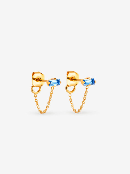 Blaise blue earrings - April Please