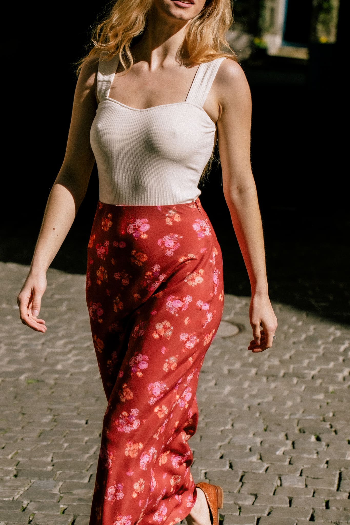 Skirt Iris red - Avani Apparel