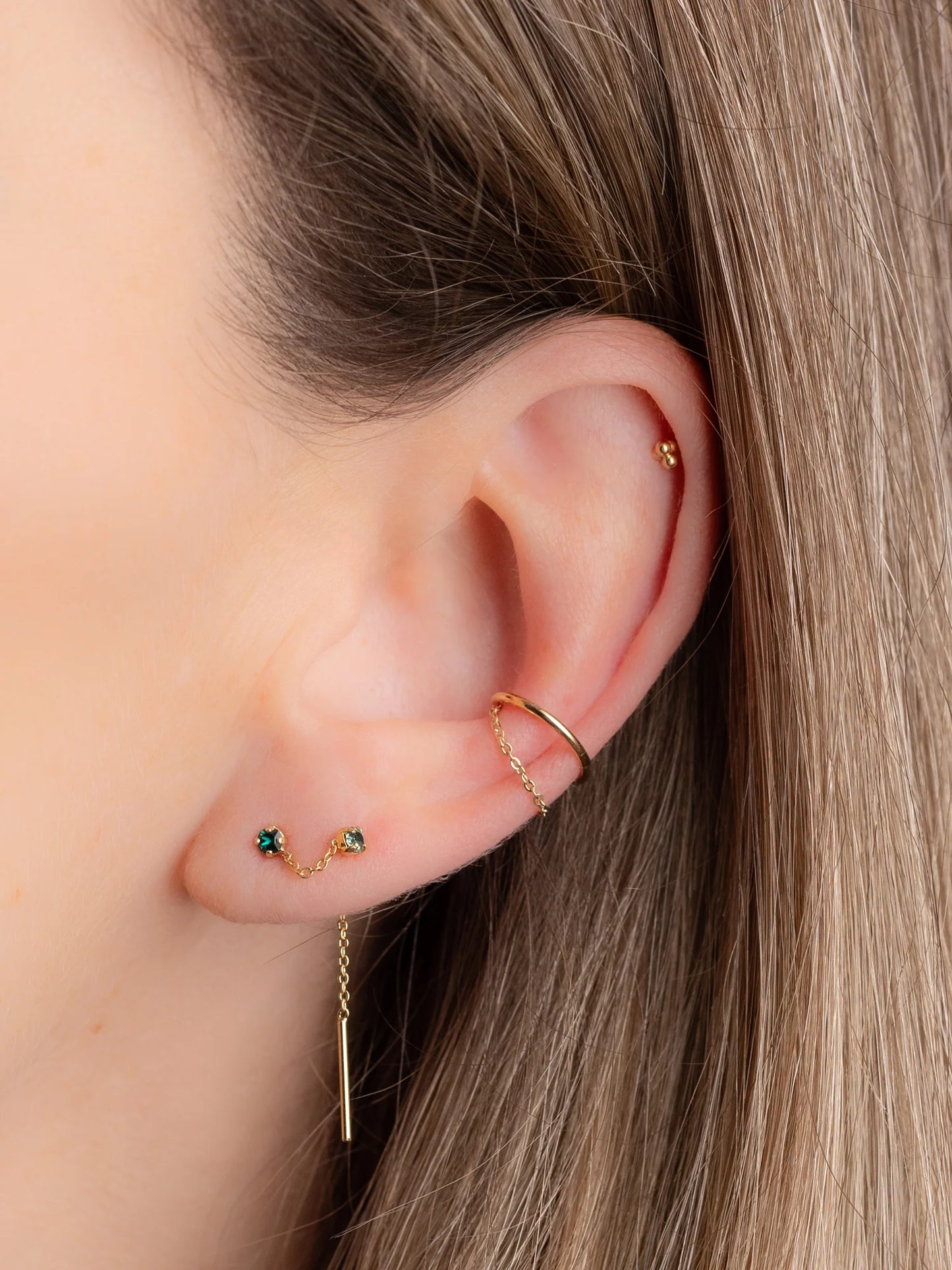 Justin green earring - April Please