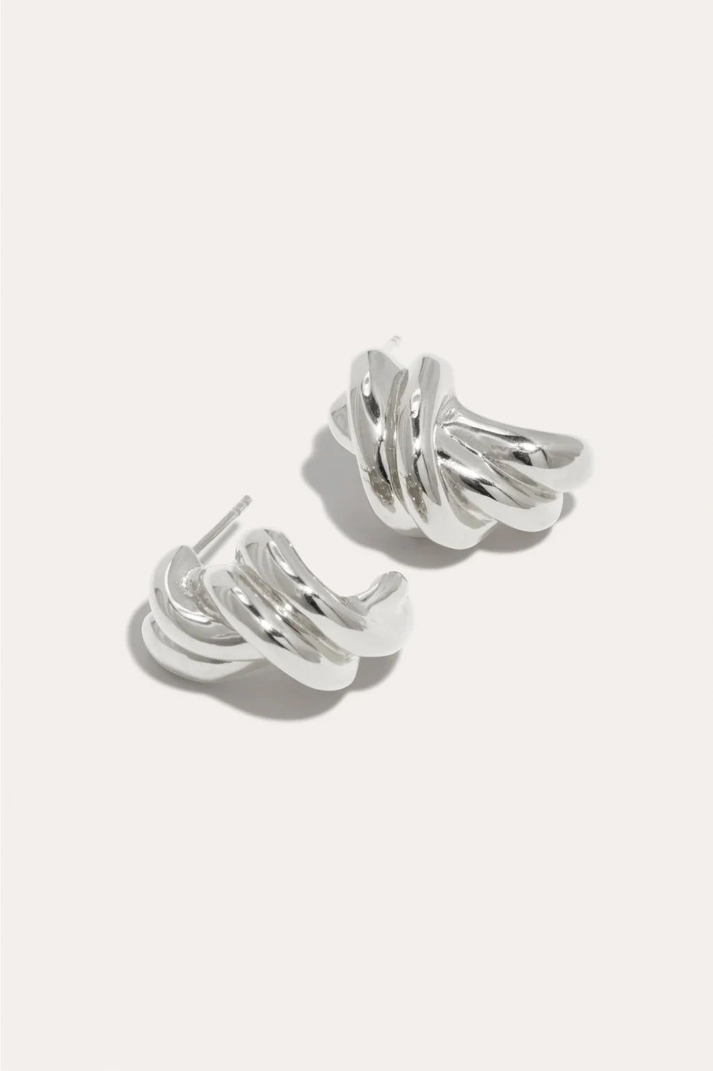 Kettle silver earrings - Completedworks