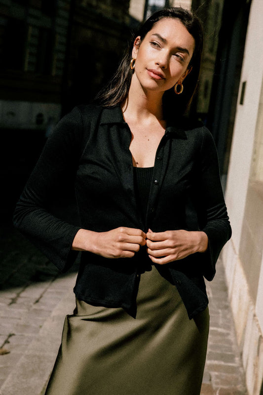 Top Mélisse black - Avani Apparel