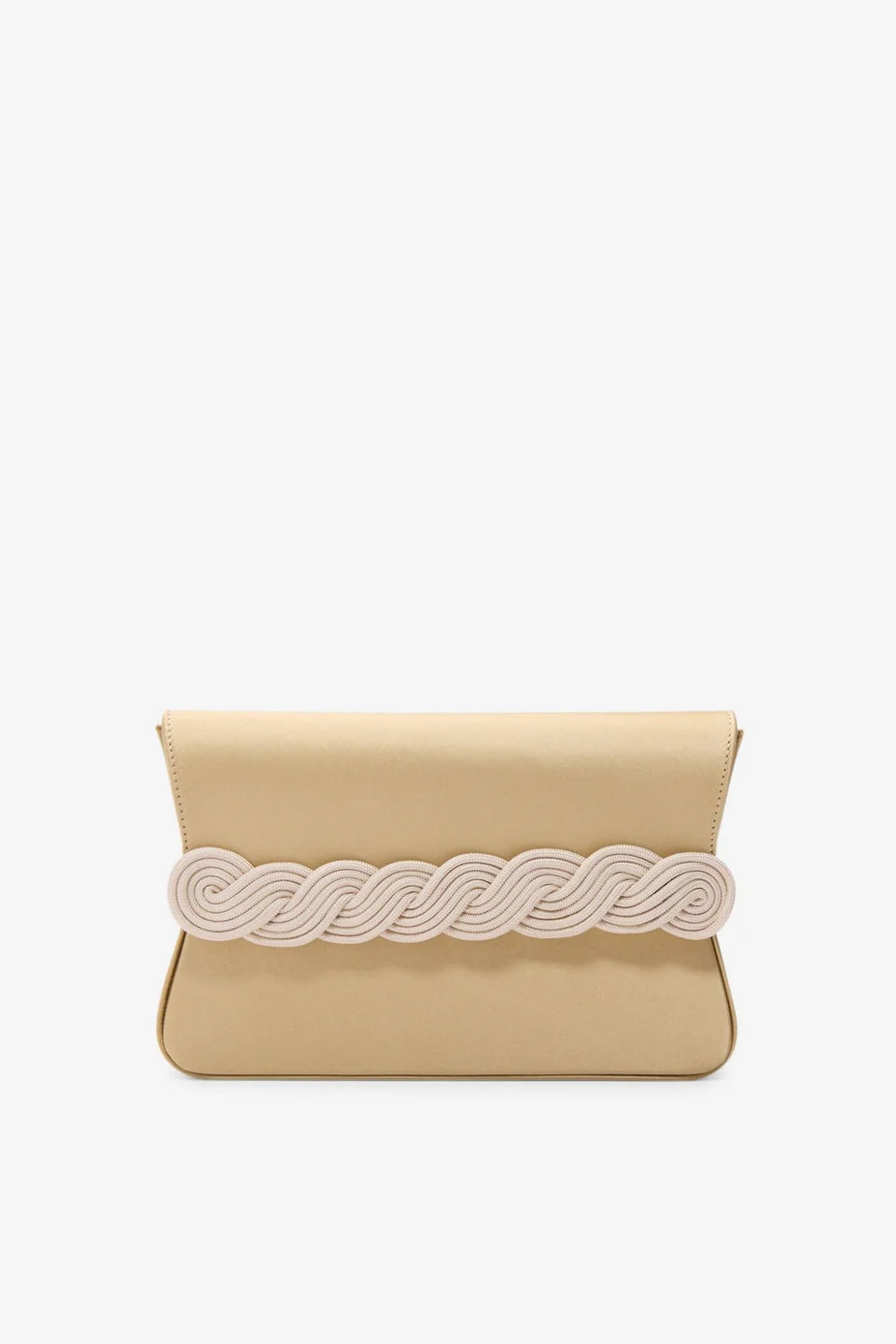 Gerrit beige satin bag - Destree