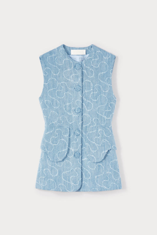 Marianne denim top - Destree