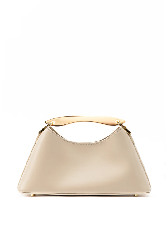 Sesame mini Boomerang leather bag - Elleme