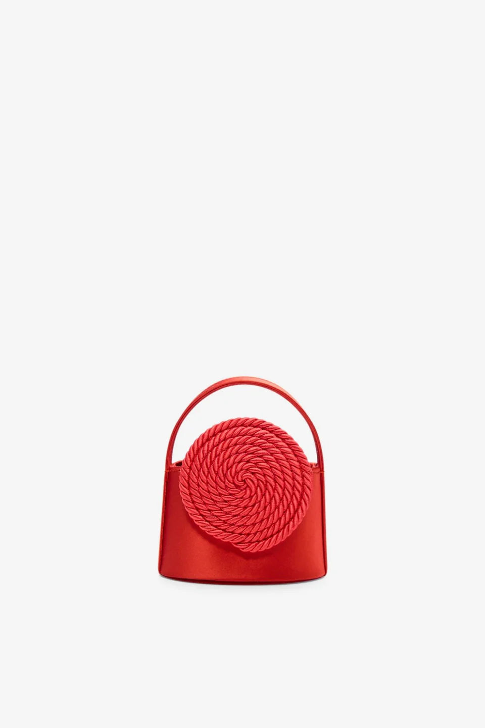 Satin red fire mini Gunther bag - Destree